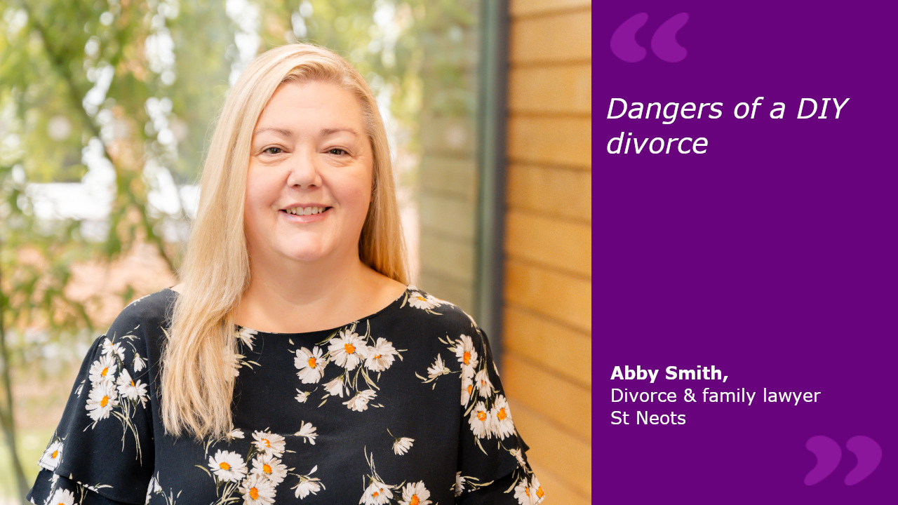Dangers of a DIY divorce