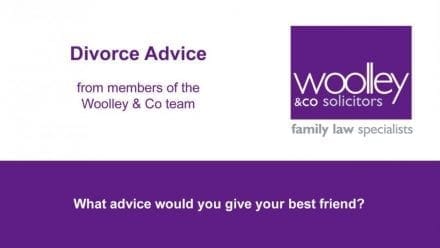 Divorce advice to a friend from our family lawyers