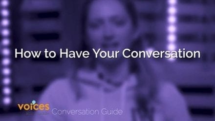 A conversation guide – all the voices