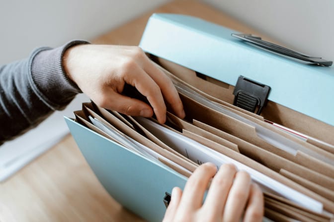What is a financial order?